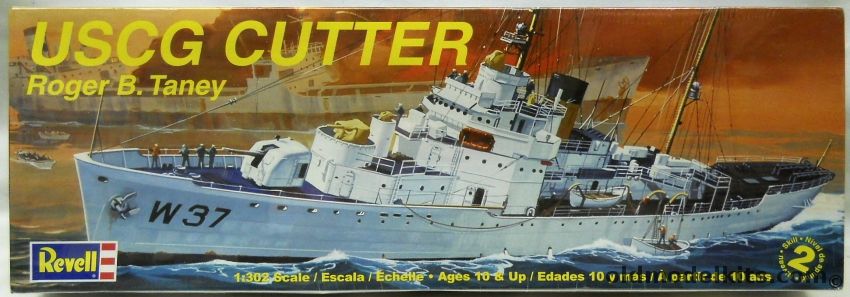 Revell 1/301 Roger B Taney USCG Cutter - (ex USS Campbell), 85-3015 plastic model kit