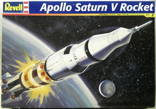 Revell 1/144 Saturn V Apollo Rocket - (ex Monogram), 85-5082 plastic model kit