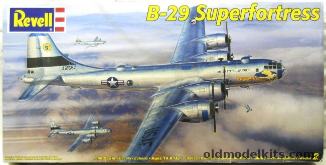 Revell 1/48 Boeing B-29 Superfortress With Kits-World Decals - Korean War Variant - ex-Monogram), 85-5711 plastic model kit