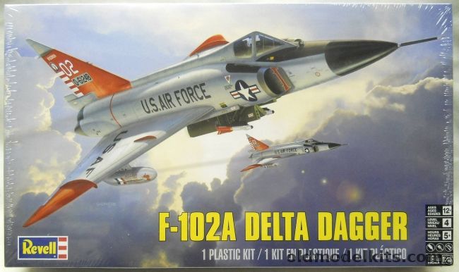 Revell 1/48 F-102A Delta Dagger - (ex Monogram), 85-5869 plastic model kit