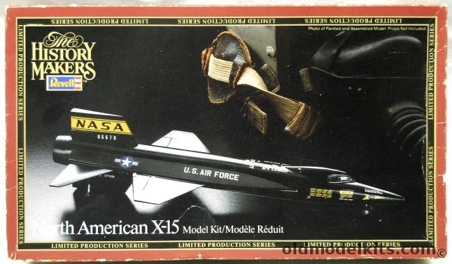 Revell 1/65 North American X-15 - History Makers Issue, 8610 plastic model kit