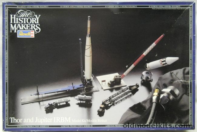 Revell 1/110 History Makers Thor and Jupiter IRMB Missiles, 8639