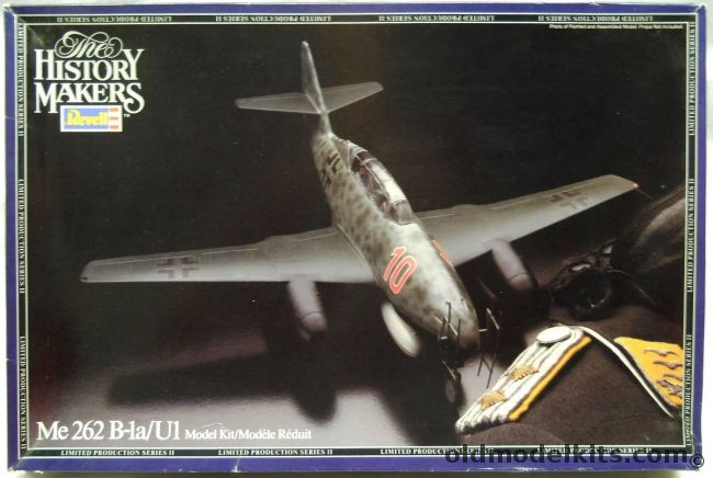 Revell 1/32 Me-262 B-1a/U1 Night Fighter - History Makers Issue - (Me262B-1aU1), 8641 plastic model kit