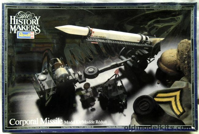 Revell 1/40 History Makers Corporal Missile with Transporter, 8649 plastic model kit