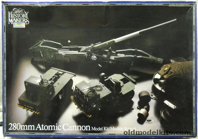 Revell 1/32 280mm Atomic Cannon - (M56) History Makers Issue (Ex-Renwal), 8650 plastic model kit