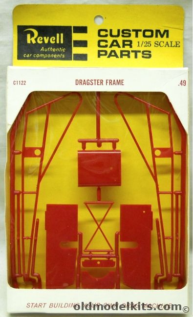 Revell 1/25 Dragster Frame, C1122 plastic model kit