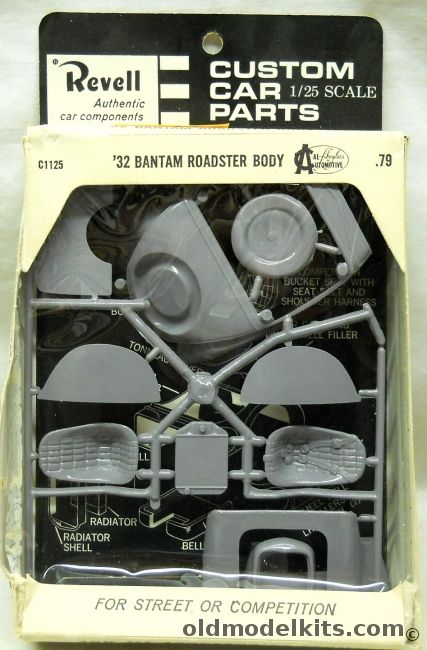 Revell 1/25 1932 Bantam Roadster Body - Custom Car Parts, C1125 plastic model kit