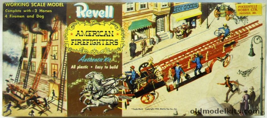 Revell 1/48 Aerial Ladder - American Firefighters, F205-169 plastic model kit