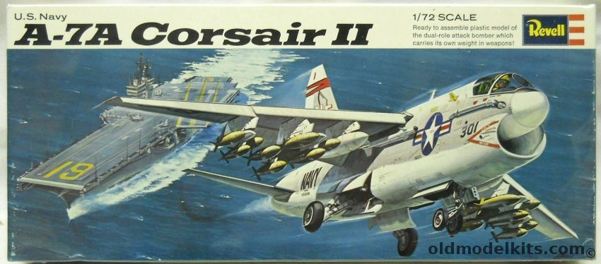Revell 1/72 A-7A Corsair II - US Navy VA-147, H114-130 plastic model kit
