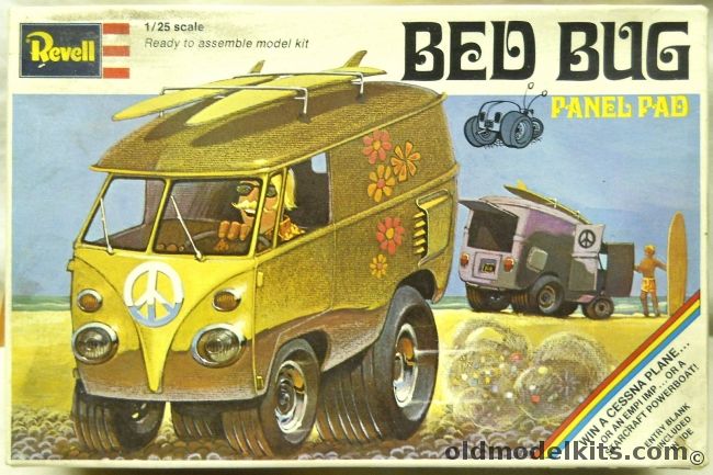 Revell 1/25 Bed Bug - Panel Pad - (Volkswagen Bus / Van), H1203-200 plastic model kit