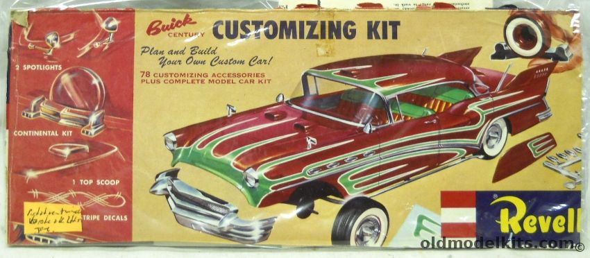 Revell 1/32 Buick Century Customizing Kit - Bagged, H1230-129 plastic model kit