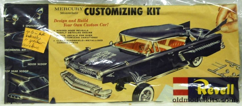 Revell 1/32 1956 Mercury Montclair Customizing Kit - Bagged, H1233-129 plastic model kit