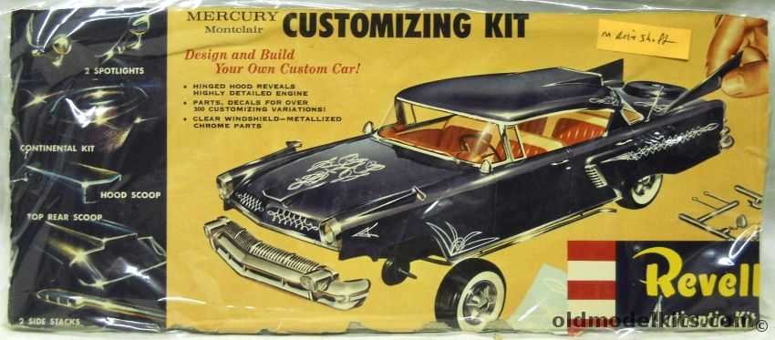 Revell 1/32 1956 Mercury Montclair Customizing Kit - Bagged, H1233-129 plastic model kit