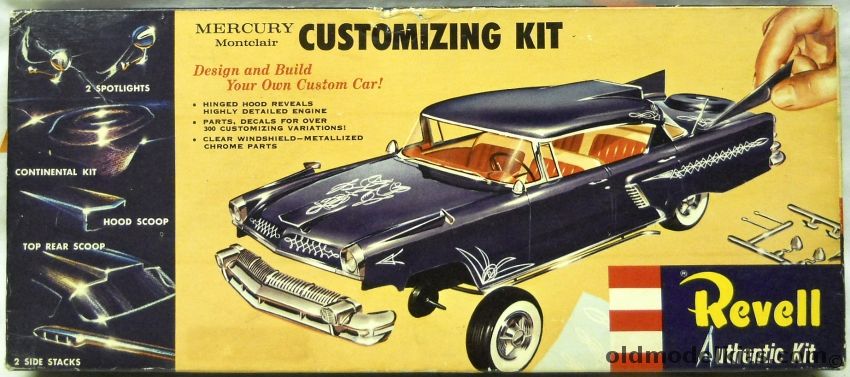 Revell 1/32 1956 Mercury Montclair Customizing Kit, H1233-129 plastic model kit