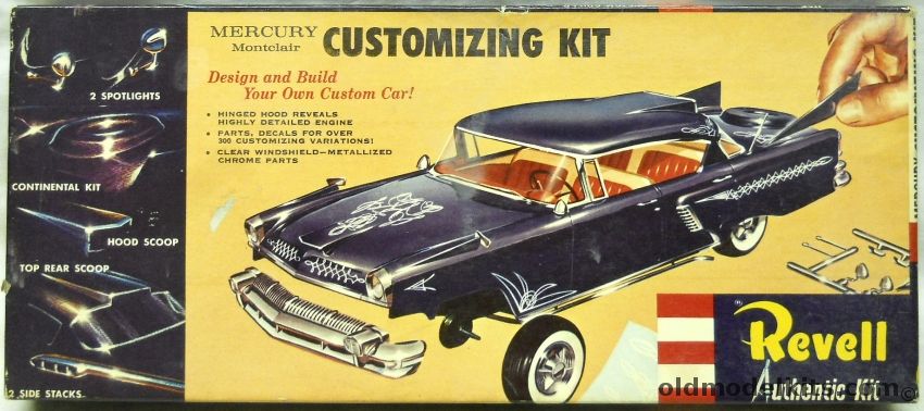Revell 1/32 1956 Mercury Montclair Customizing Kit, H1233-129 plastic model kit