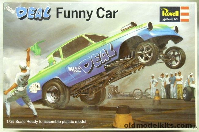 Revell 1/25 Miss Deal Funny Car - With Loewy-Designed Studebaker Body, H1266-200 plastic model kit