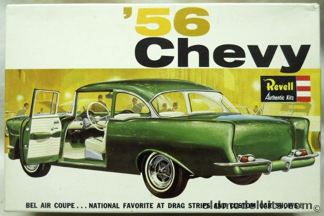 Revell 1/25 1956 Chevrolet - Choice Of Bel Air / 210 / 150 Series, H1273-200 plastic model kit