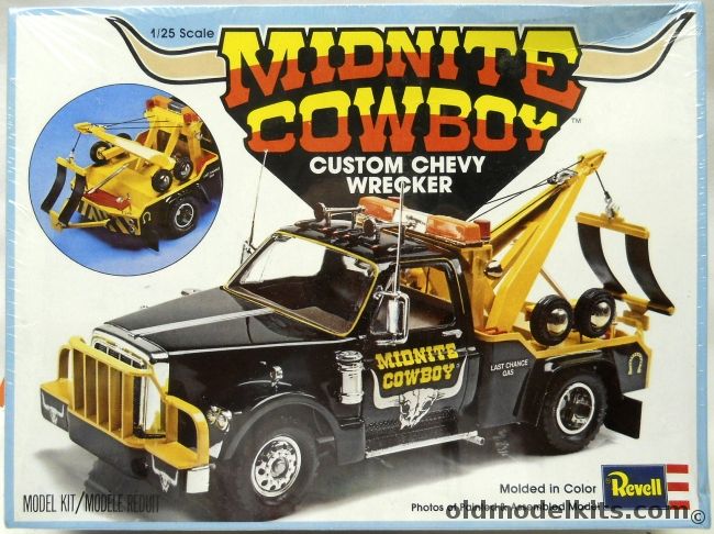 Revell 1/25 Midnight Cowboy - Custom Chevy Wrecker - (Chevrolet Truck), H1383 plastic model kit