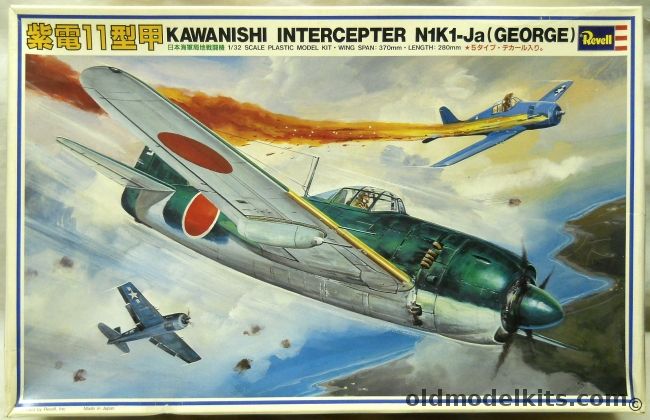 Revell 1/32 Kawanishi N1K1-Ja Shiden George - Takara Issue (N1K1Ja), H170-1800 plastic model kit