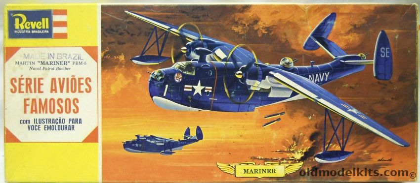Revell 1/118 Martin Mariner PBM-5 Patrol Bomber - Brazil Issue, H175 plastic model kit