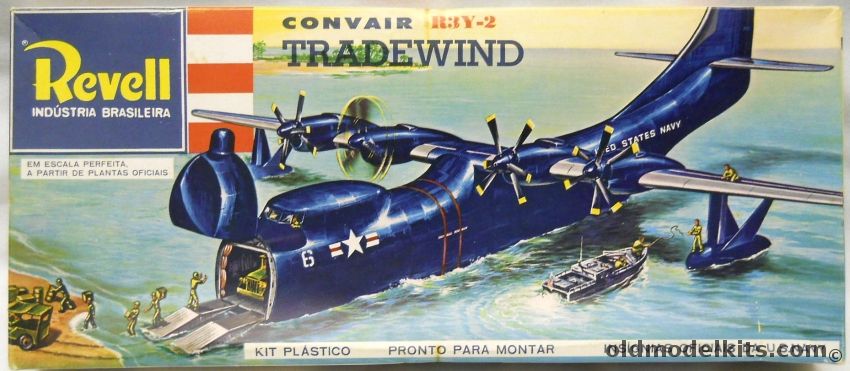 Revell 1/168 Convair R3Y-2 Tradewind - Kikoler/Brazil Issue - (R3Y2), H178 plastic model kit