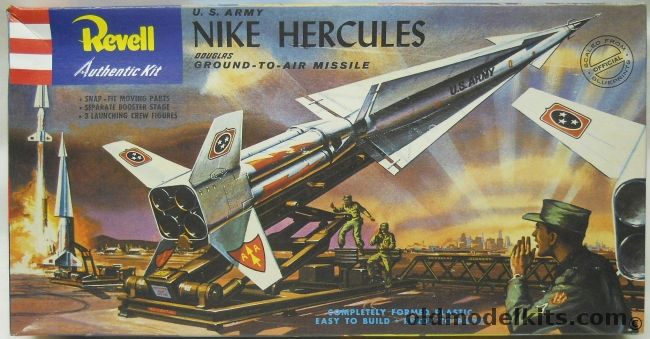 Revell 1/40 Nike Hercules - Ground to Air Missile, H1804-149 plastic model kit