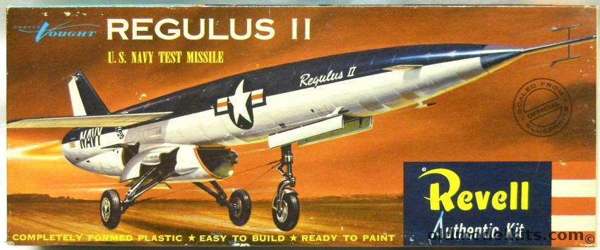 Revell 1/68 Regulus II US Navy Test Missile - 'S' Issue, H1815-79 plastic model kit