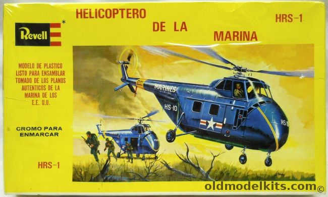 Revell 1/48 HRS-1 Helicoptero De La Marina - Lodela Issue, H181 plastic model kit