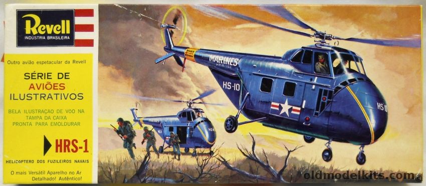 Revell 1/48 HRS-1 Marine Helicopter - Brazil Issue, H181 plastic model kit