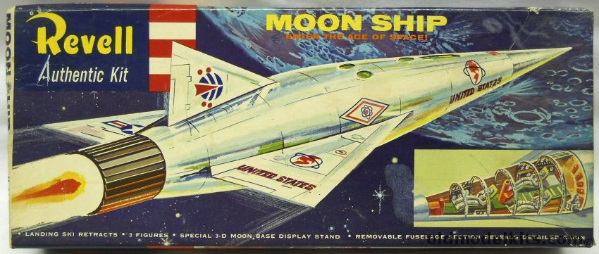 Revell 1/96 Moon Ship - 'S' Issue - (XSL01), H1825-79 plastic model kit