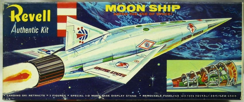 Revell 1/96 Moon Ship - 'S' Issue - (XSL01), H1825-79 plastic model kit