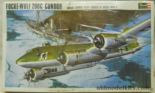 Revell 1/72 Focke-Wulf FW-200C Condor, H204 plastic model kit