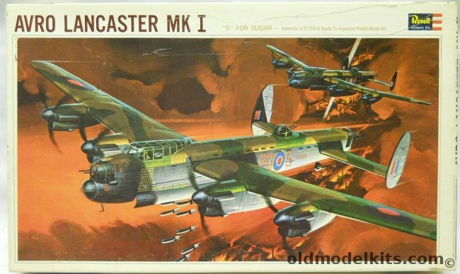 Revell 1/72 Avro Lancaster MKI - S for Sugar or Q for Queenie, H207-200 plastic model kit