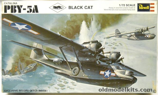 Revell 1/72 PBY-5A Catalina Black Cat, H211 plastic model kit