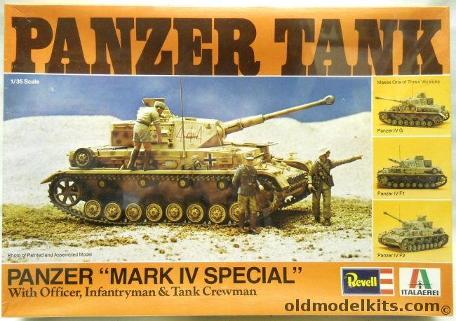 Revell 1/35 Panzer Mark IV Special - Panzer IV G / F1 / F2 Versions, H2110 plastic model kit