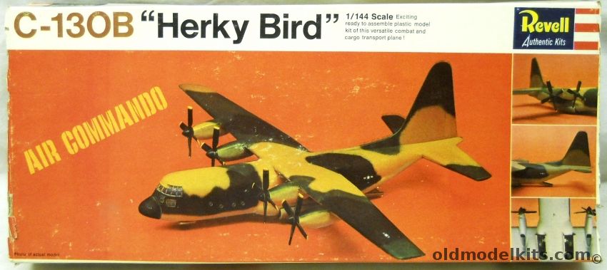 Revell 1/140 Lockheed C-130B Hercules - Air Commando Issue, H230-130 plastic model kit