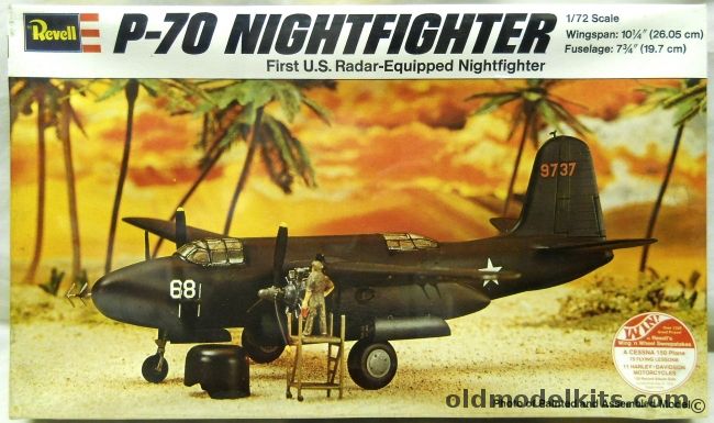 Revell 1/72 P-70 Nightfighter - BAGGED, H232 plastic model kit