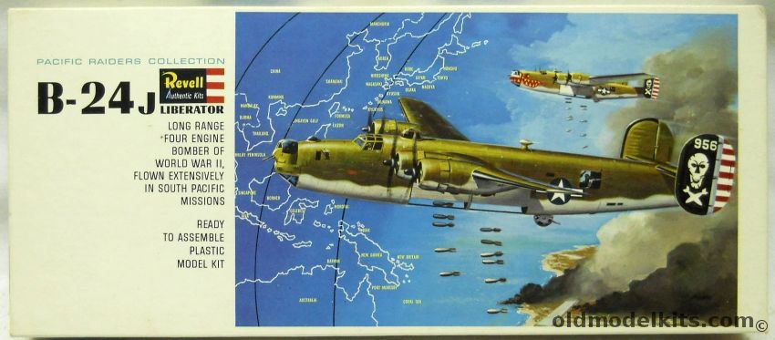 Revell 1/92 B-24J Liberator Pacific Raider Issue, H237-100 plastic model kit