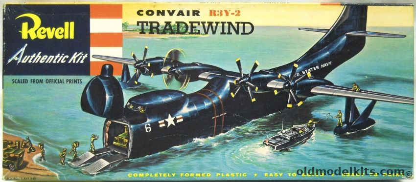 Revell 1/168 Convair R3Y-2 Tradewind - 'S' Issue - (R3Y2), H238-98 plastic model kit