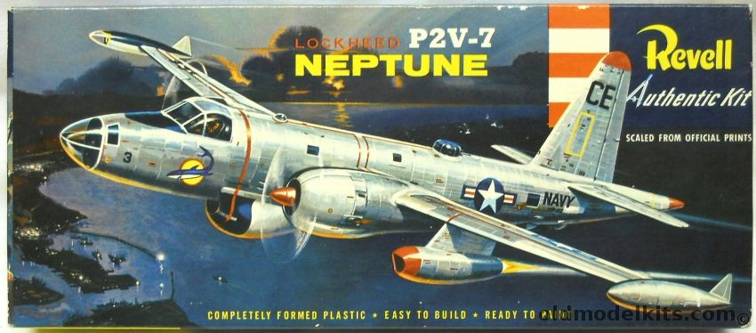 Revell 1/104 P2V-7 Neptune 'S' Issue - (P2V7), H239-98 plastic model kit