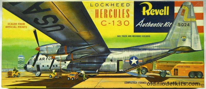 Revell 1/140 Lockheed C-130 Hercules - S Issue, H247-98 plastic model kit