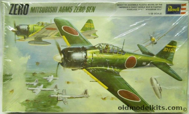 Revell 1/32 Mitsubishi A6M5 Zero-Sen, H265 plastic model kit