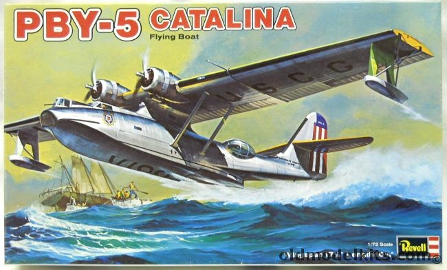 Revell 1/72 Coast Guard PBY-5 Catalina, H277 plastic model kit
