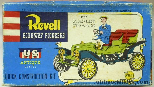 Revell 1/32 1909 Stanely Steamer Highway Pioneers - US Antique Series, H34-69 plastic model kit