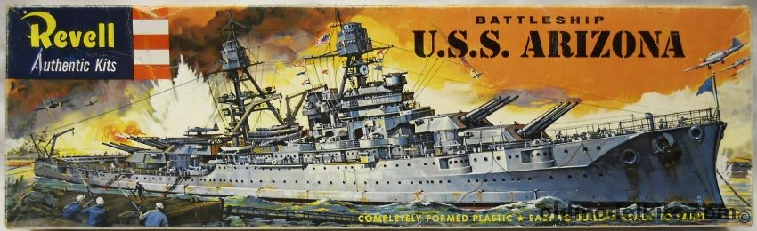 Revell 1/426 USS Arizona Battleship, H348 plastic model kit