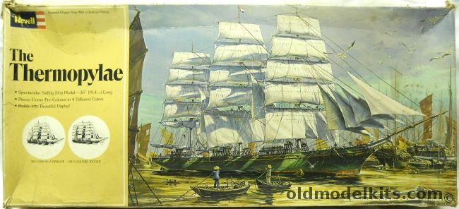 Revell 1/96 The Thermopylae Clipper Ship - 3 Feet Long, H390 plastic model kit