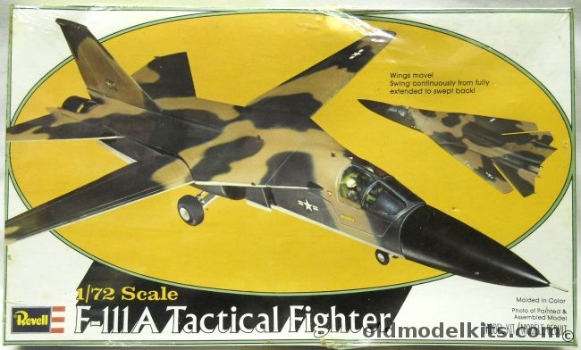 Revell 1/72 US Air Force F-111A - 474th TFW Vietnam Fall 1972, H4303 plastic model kit