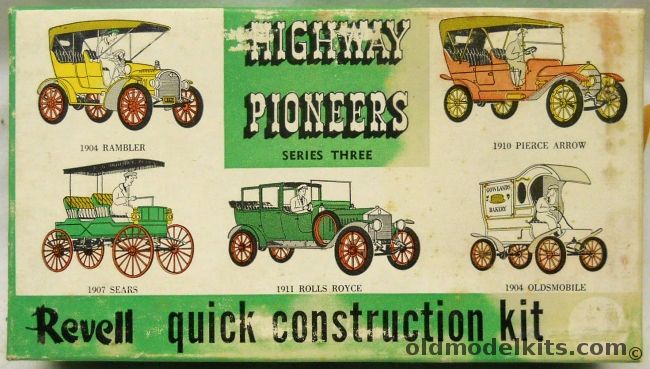 Revell 1/32 1911 Rolls Royce Highway Pioneers, H46-89 plastic model kit