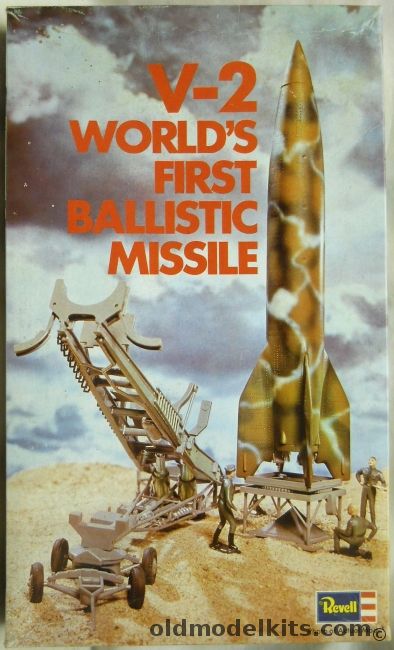 Revell 1/69 V-2 World's First Ballistic Missile - With Interior Details / Launcher / Trailer, H560 plastic model kit