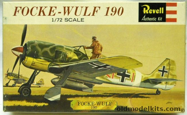 Revell 1/72 Focke-Wulf Fw-190, H615-49 plastic model kit